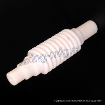 Custom CNC Turning Lathe CNC Machining Plastic Worm Gear Bolt